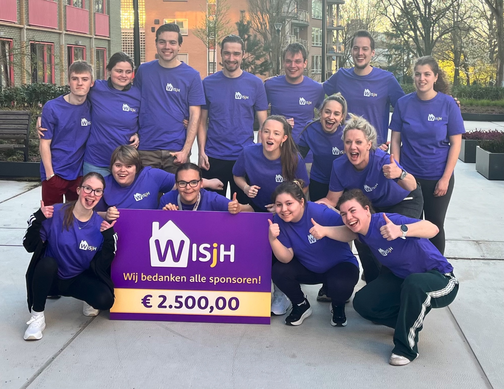 Hilversum city run 2026 groepsfoto
